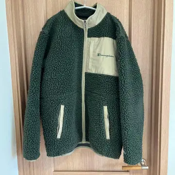 Champion 보아 자켓 그린 L 사이즈