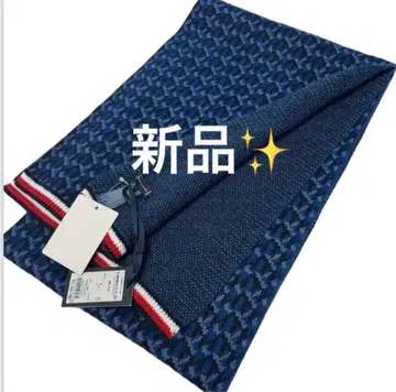 [ 새상품 ] TOMMY HILFIGER 네이비 머플러