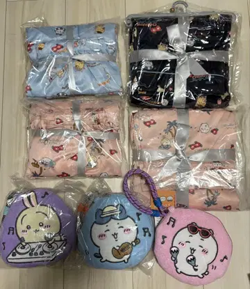 GU 치이카와 파자마, 파우치 세트