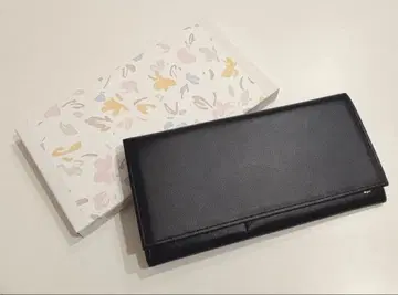 황궁 특제 지갑 장지갑 천연 가죽 블랙 블랙