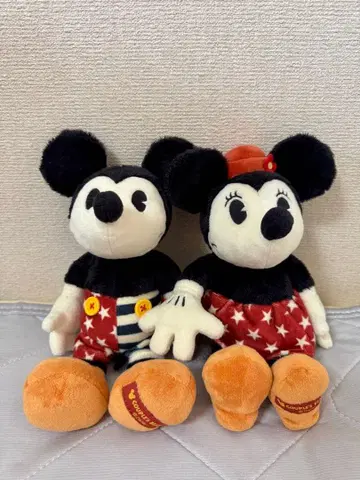 TOMMY 한정판 콜라보 미키&미니 봉제 인형