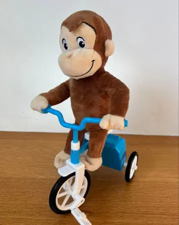 달리는! 오자루의 조지 삼륜차 봉제 인형