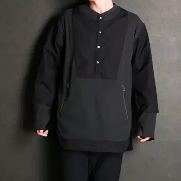 FACETASM LAYERED WAFFLE SWEAT