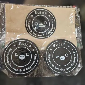 Suica 3주년 기념 펭귄 세트 3개