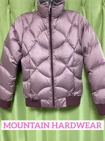 MOUNTAIN HARDWEAR 다운 자켓 여성용 S 퍼플