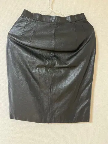 Concentina 블랙 가죽 타이트 스커트 사이즈 9
