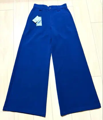 디키즈 Dickies 플랫 프론트 워크 팬츠 25 네이비 루즈