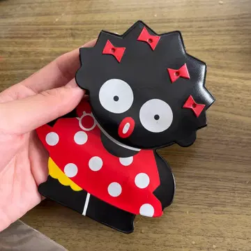 산보 & 한나 산리오 1985 1988 레트로 쇼와 코인 케이스 파우치