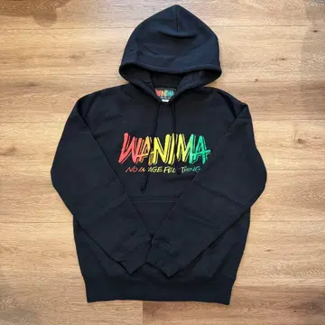 [ 새상품급 ] WANIMA WAPE 후드티 블랙 M
