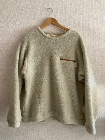 마운틴스미스 플리스 자켓 화이트 XL 사이즈 상당 (해외 L 사이즈)