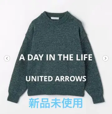 라메 테이프얀 크루넥 니트 A DAY IN THE LIFE