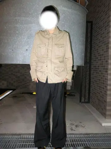 archive double zipped military jacket