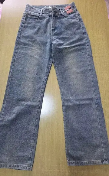 SHEPP 그레이 스트레이트 데님 택 포함 새상품