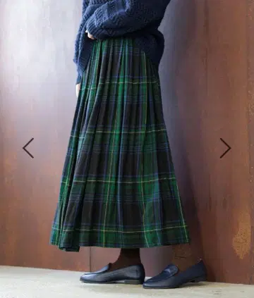 스튜디오 클립 LR 체크 스커트