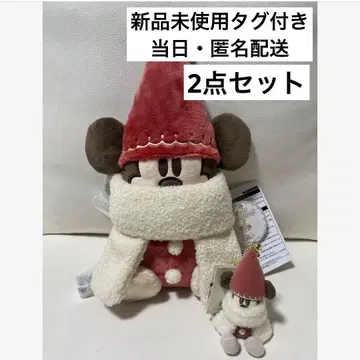 디즈니 크리스마스 리루린린 봉제 인형 참 숄더백