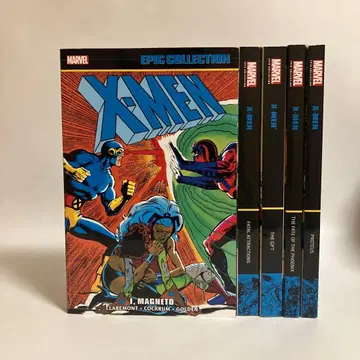 아메리칸 코믹스 영어 X-MEN EPIC COLLECTION 5권 세트