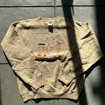 FRUIT OF THE LOOM 골프 자수 트레이닝복 M