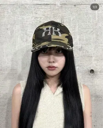 K studded cap camo