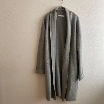 ESTNATION 에스트네이션 그레이 롱 가디건