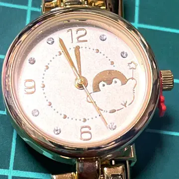 코우펜짱 메탈 워치 골드ver