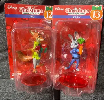 훼미리마트 디즈니 크리스마스 오너먼트 2025 닉 주디