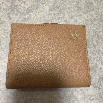 [ 황궁 한정판 ] 이단 접이식 지갑 카페오레 색상