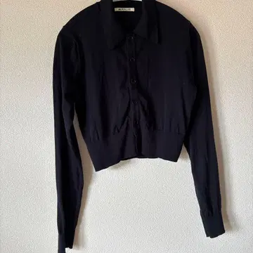 auralee 폴로 니트 가디건