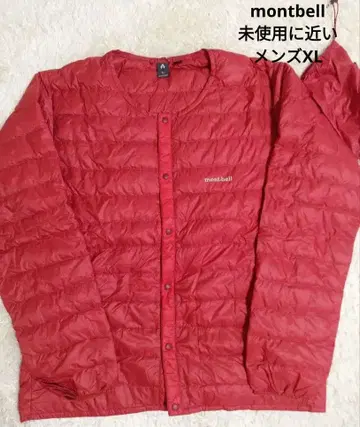 새상품급 montbell 남성용 XL 스페리오 다운 라운드넥 자켓