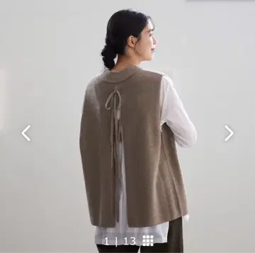 북유럽 생활 잡화점 백리본 니트 베스트