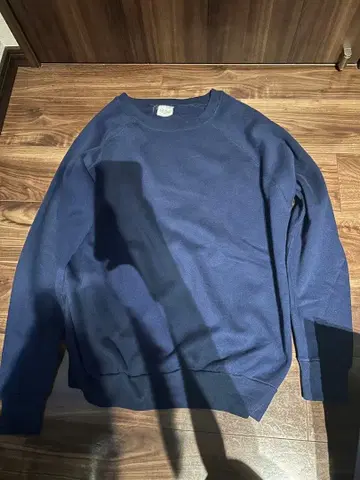 action 네이비 크루넥 맨투맨 BIG MANS