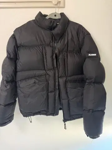 XLARGE 블랙 다운 자켓 L 사이즈