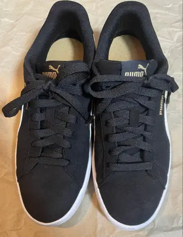 PUMA 스니커즈 SMASH v2 블랙 스매시 24.5cm