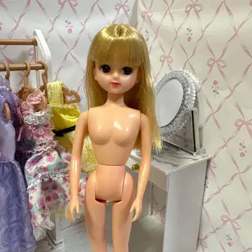 레트로 리카짱 일본제 금발 미인 리카짱