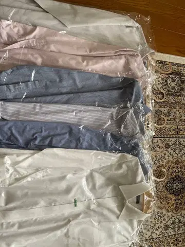 긴팔 와이셔츠 6매 세트