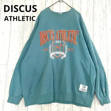 디스커스 DISCUS 그래픽 맨투맨 M 오버 사이즈