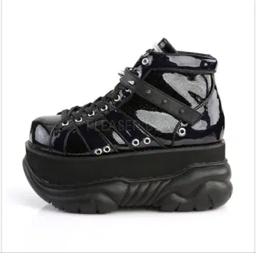 DEMONIA 통굽 NEPTUNE-100 Black Glitter