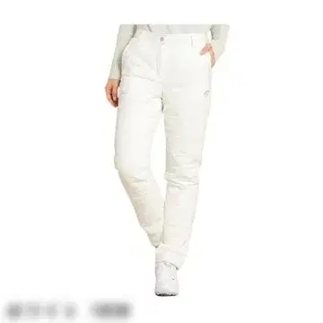 캘러웨이 스타 스트레치 충전솜 팬츠 여성용 방한 화이트 M