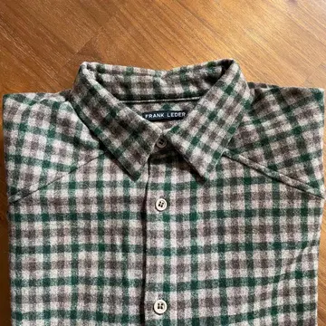독일제 FRANK LEDER 울 셔츠