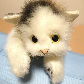 새상품급 삼색 고양이 리얼 고양이 봉제 인형