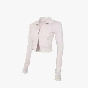 THEREDTHREAD S track jersey jacket lace