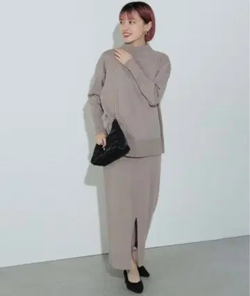 빔즈 셋업 니트 베이지 M