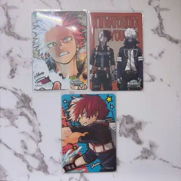 나의 히어로 아카데미아 원화전 마그넷 스티커 컬렉션 토도로키 쇼토 다비