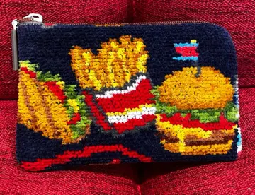 페이러 버거샵 L자 파우치