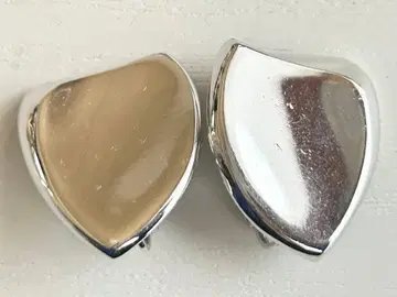 미사용 니나리치 NINA RICCHI 은색 개성 vintage 귀찌