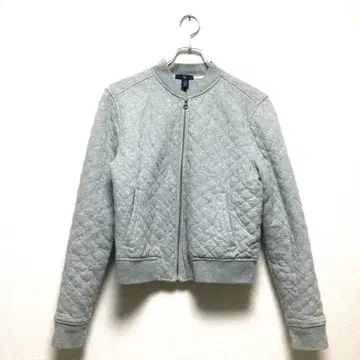 갭 지퍼 양쪽 포켓 와플 원단