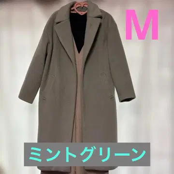 롱 코트 민트 그린 M