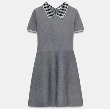 ZARA 콤비 옷깃 원피스 미니 원피스 L 사이즈