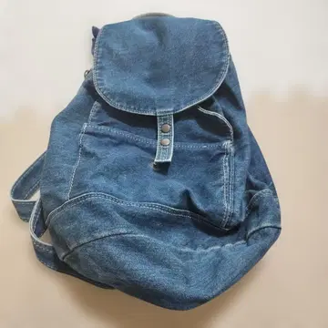 데님 백팩