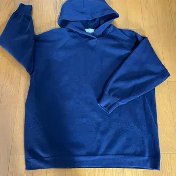 새상품급 RIVE DROITE 니트 소재 후드티 네이비