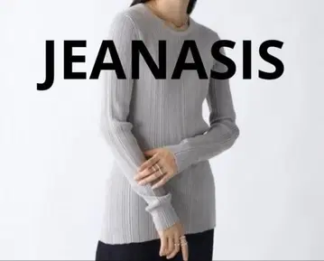 JEANASIS 리브 티셔츠(택 포함)